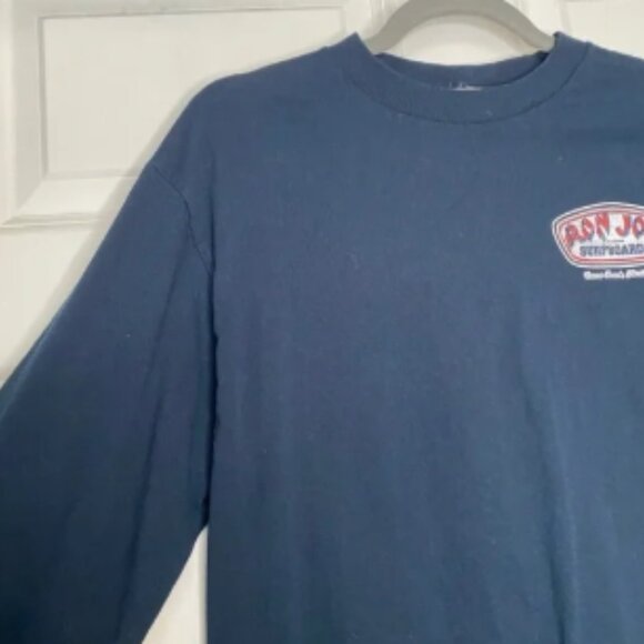 Ron Jon Surf Shop Cocoa Beach, FL Long Sleeve Crewneck Tee Size Small-Medium - Picture 3 of 6